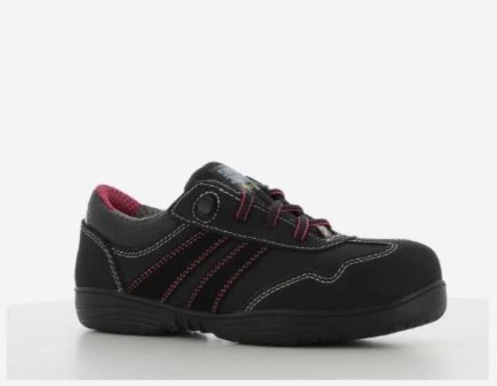 Safety Jogger Ceres S3 Ladies Lo-Cut Safety Shoes (Black/Violet