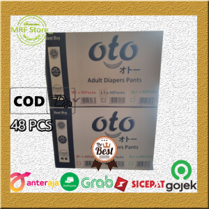OTO PANTS (48PCS) PREMIUM POPOK CELANA DEWASA SIZE (MLXL) TERLARIS