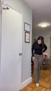 Stelle Women Fitness Shirt Seamless Long Sleeve Yoga Top with Thumb Hole Suitable for sports running breathable slim fit