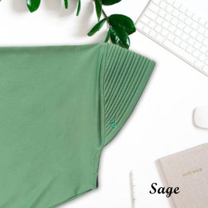 HIJAB SPORT PET BESAR JERSEY | JILBAB PET TEBAL INSTAN BERGO SPORT JILBAB SEKOLAH - Yansya Hijab