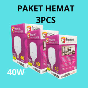 Paket Hemat 3PCS Lampu LED Frozen 40w Cahaya Putih Terang
