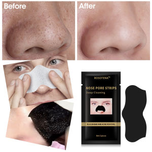 10PCS Nose Blackhead Remover Mask Deep Cleansing Whitening Skin Shrink Pore Acne Treatment Mask Nose Black dots Pore Clean Strips