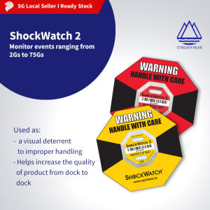 ShockWatch 2 Single Use Shock and Impact Indicator