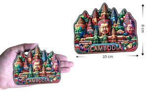 Travel CAMBODIA Stunning magnets Souvenir