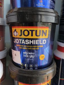 Sơn nước ngoại thất Cao Cấp Jotun JOTASHIELD // Bền màu tối ưu (1lít/5lít) có độ bền màu lên tới 12 năm.