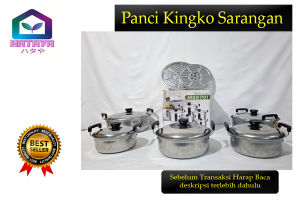 HATAYASHOP-PANCI SET 5 PCS + STEAMER / PANCI SET STEAMER STAINLESS TEBAL / PANCI STEAMER 5 SUSUN