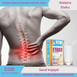 Obat Saraf Kejepit Patah Tulang Dan Retak Sakit Lutut Nyeri Sendi Pengapuran Tulang Keropos Susu Kalsium Untuk Memperkuat Sendi Osteoporosis Susu Kambing Etawa Walatra Etaku Goat Milk