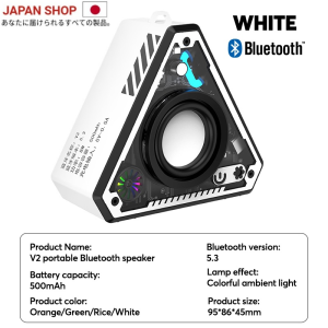 Portable Triangle Mesh Bluetooth Speaker Bluetooth speakers Subwoofer wireless super bass bluetooth speaker with amplifier set original mini speaker with mic sale Light Music Player Home motorcycle booms bass