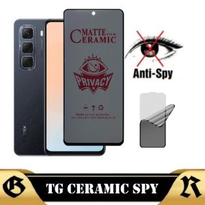 PROMO Anti Gores INFINIX HOT 50 PRO Layar Privacy Full Cover Lentur