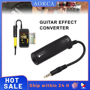 Guitar Tuner Guitar Audio Interface for Guitar Cable Pedal Adapter Tuner Guitar Effects Interface Adapter Converter