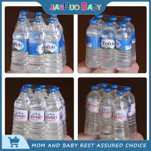 JiaShuo Baby Toy Nhựa 1:12 mini mô phỏng chai nước khoáng Mô hình nhà búp bê thu nhỏ trẻ em Đồ chơi Quà Tặng phụ kiện trang trí nhà