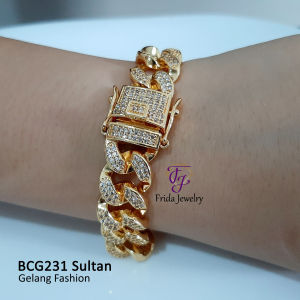 Gelang Sultan Mewah Elegan Perhiasan Fashion Import Premium bcg231