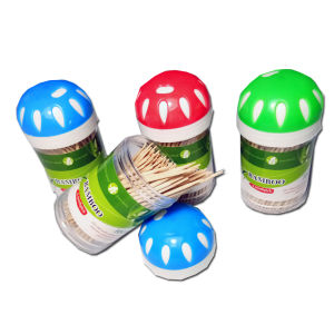 1 Botol Tusukan Gigi tusukan Buah serbaguna harga ekonomis-Aurora Store (COD)