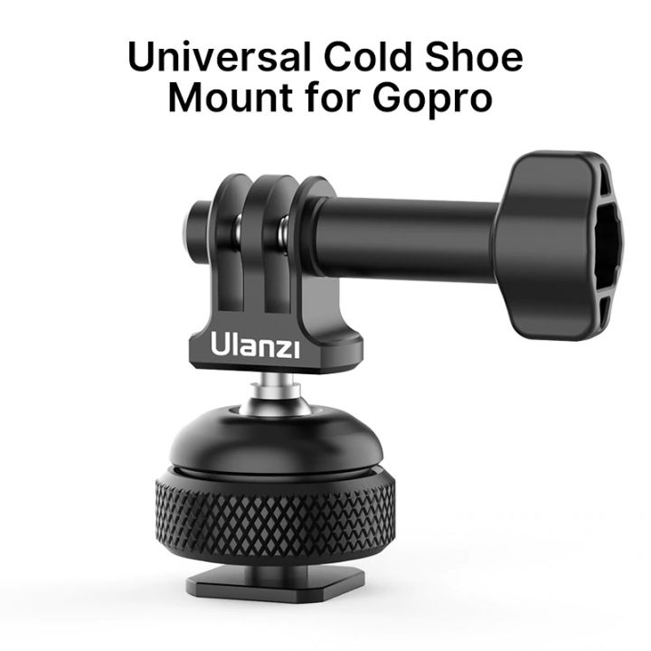 ULANZI GP-6 Universal Cold Shoe Base Mount for DSLR GoPro HERO