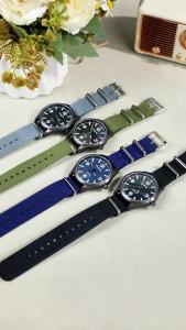 LIGE Fashion Quartz Watch for Men and Women SUNKTA Band Waterproof and Luminous Nylon Strap Casual Watches +
