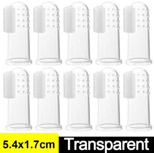 Zxinzhan】แปรงสีฟันนิ้วซิลิโคนสำหรับสัตว์เลี้ยง20ชิ้นแปรงสีฟันทำความสะอาดฟันปลายนิ้วสำหรับแมวสุนัขทำความสะอาดและกำจัดหินหินปูนแปรงสีฟันสัตว์เลี้ยง