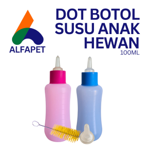 Dot botol susu kucing anjing 100ml