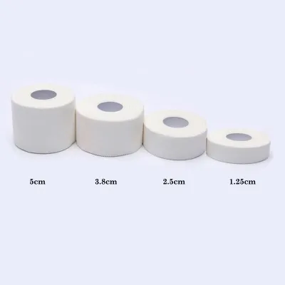 Cotton Sport Tape Waterproof White Premium Adhesive Physio Athletic Muscle Elastic Bandage Care Support For Ankle wrist