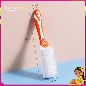 【Walmart】Soft Bristle Shoe Cleaning Brush Long Handle Multi Functional Laundry Brush for Home Use Non Damaging Shoe Cleaner for Sneakers Leather Canvas Clothes