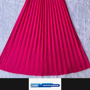 Rok Plisket Premium Jumbo Hyget Lentur / Rok Plisket Payung murah