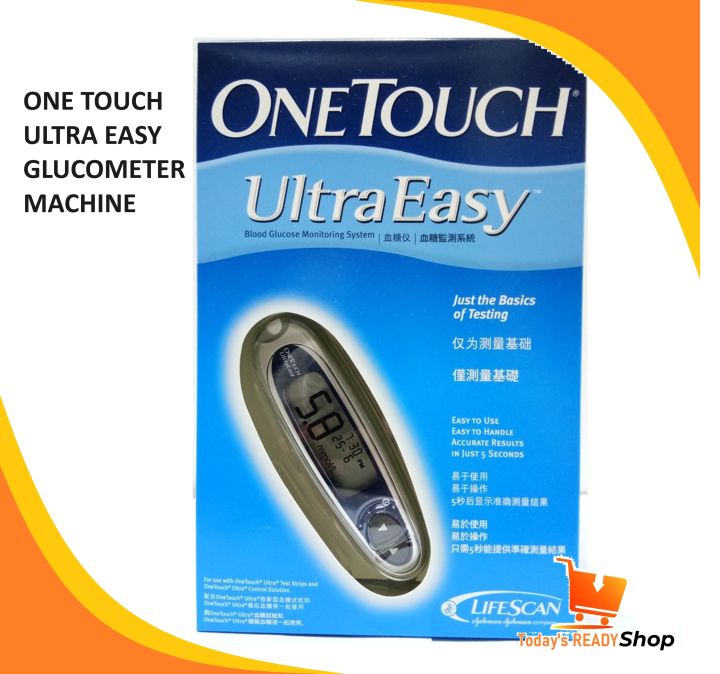 One Touch Ultra Easy Blood Glucose Meter Machine One Touch Ultra ...