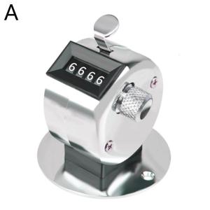 Mini Mechanical Digital Golf Clicker Manual Counting Max.9999 Counter Portable 4 Digital Number Handheld Tally Counter