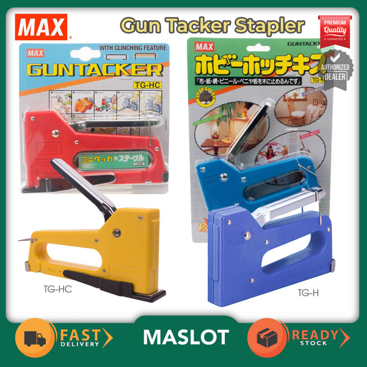 Max Tacker MAX TG-HC TG-H GUN TACKER Stapler / 1208F Staples / T3-10MB Staples ...