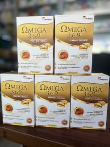 Viên uống OMEGA 3.6.9 hộp 50 viên.Bổ sung dưỡng chất tốt cho não bộ tăng cường thị lực