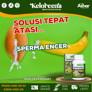 Keloreena Pengental Sperma Penyubur Sperma Pria Kesuburan Pria Obat Ejakulasi Dini Lemah Syahwat