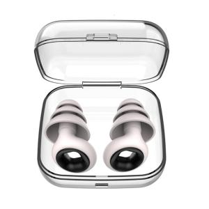 Silicone Anti-Noise Earplugs Waterproof Swimming Ear Plugs Ear Protective Noise Reduction Earplugs For Sleep