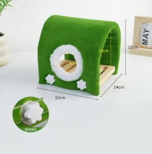 🇸🇬 Parrot Tunnel Nest: Cozy Hideaway & Hammock Toy for Birds