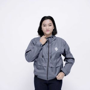 Jaket parasut wanita terbaru crop top olahrga senam aerobik zumba  Jaket  Korean  Crop casual atasan wanitan kekinian