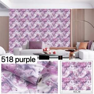 3D Butterfly Self Adhesive Wallpaper 10m*45cm Waterproof PVC Removable Wall Sticker Home Decor