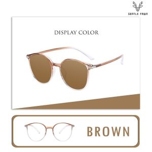 Gentle Fawn Kacamata Antiradiasi Blueray Photocromic Anti UV 400 Style Oval Trendy Terbaru Bisa Minus Photocromic/Bluecromic 8209