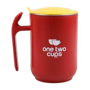 Gelas Stainless Steel Kopi Tahan Panas / Gelas Kopi Stainless Steel Insulation Mug Lid Sealed Cup - FG9