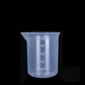 YTRYTWE Multipurpose Lightweight Transparent Thickened with Scale Plastic Beaker Mixing Cups Measuring Cup Graduated Cylinder
