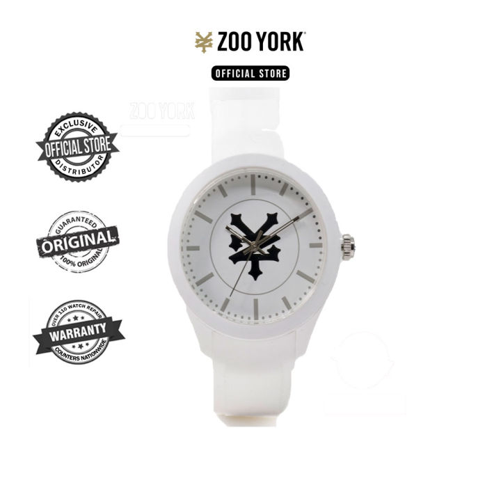 Zoo York White Silicone Strap Analog Watch ZY-C-1943G-WHT Lazada PH