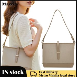 Elegant Large Capacity Bucket Bag for Women Vintage Style Crossbody Shoulder Bag for Fall Fashion