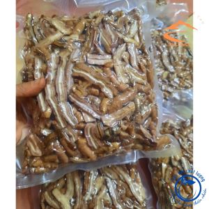 Ba kích tím tươi đã làm sạch bóc tách bỏ lõi hút chân không củ ba kích rừng ngâm rượu thượng hạng vùng núi cao Tây Bắc