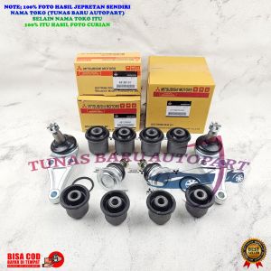 BAL JOIN + BUSING ARM ATAS BAWAH 1SET MITSUBISHI TRITON HDX PAJEREO SPORT 2015 KEATAS