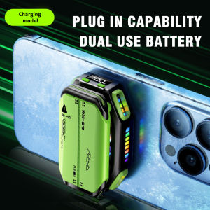 Fast Phone Cooler for Gaming: Rechargeable TEC Cooling & RGB Lighting