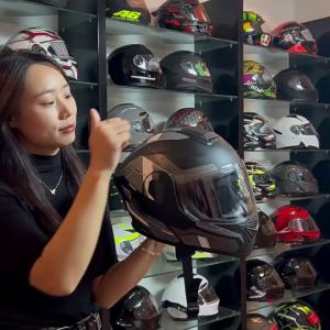 AEAD Electric motorcycle helmet for men and women all-season universal full-face helmet 3C/DOT Certified Open-Face Helmet