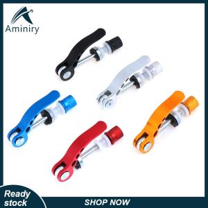 Aminiry[Love sports] Bicycle Quick Release Aluminium Alloy Bike Seat Post Clamp Seatpost Skewer Bolt
