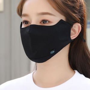 Ice Silk UV Protection Mask Breathable Adjustable Washable Sun Protection Face Cover for Travel Outdoor Singapore Summer