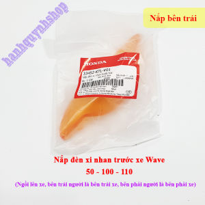 Nắp đèn xi nhan trước xe Wave 50 100 110 chính hãng màu vàng cam