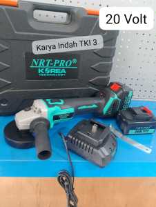 CORDLESS Grinder 4" NRT-PRO Mesin Gerinda Baterai LXT Brushless TG-99 DC 4 Inch