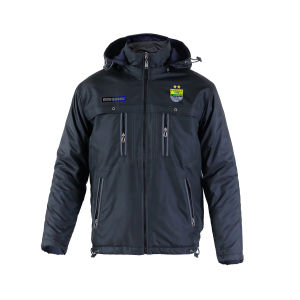 Jaket Bola Persib Hangat Tebal logo sablon DTF