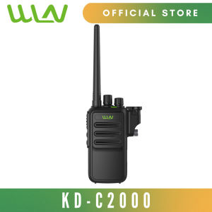 WLN KD-C2000 5W 16 Channel UHF 400-470MHz Two Way Walkie Talkie Radio IP67 Waterproof with Detachable Flashlight