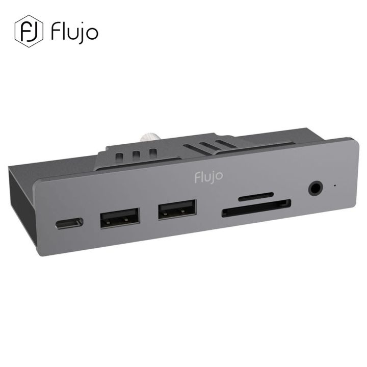 Flujo USB C Multi-Function Hub Adapter-HDMI 4K, USB Ports