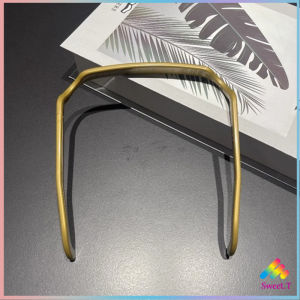 Sweet ที่คาดผม แบบหนา สี่เหลี่ยมจัตุรัส มองไม่เห็น สําหรับผู้หญิง ผู้ชาย  headband